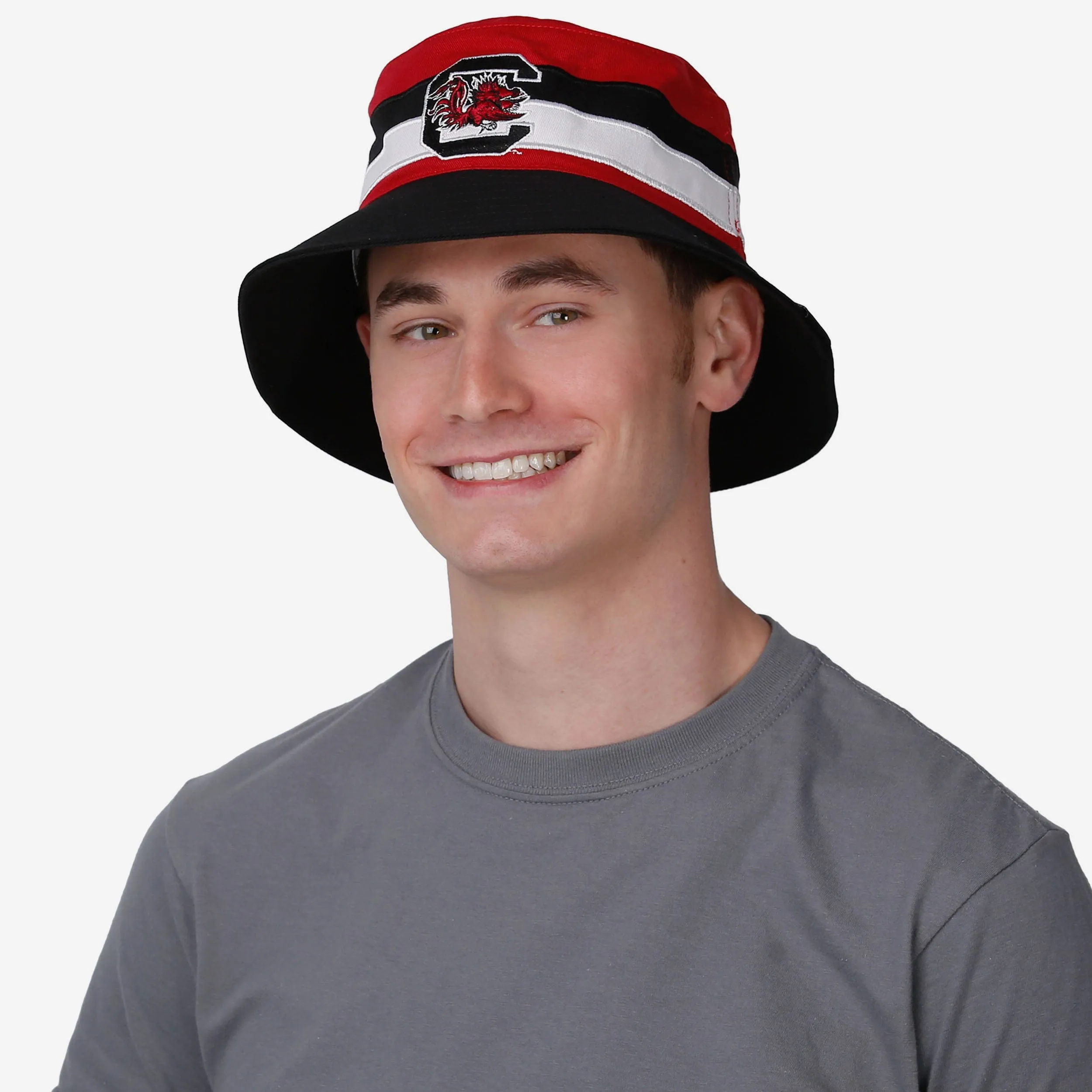 South Carolina Gamecocks Team Stripe Bucket Hat