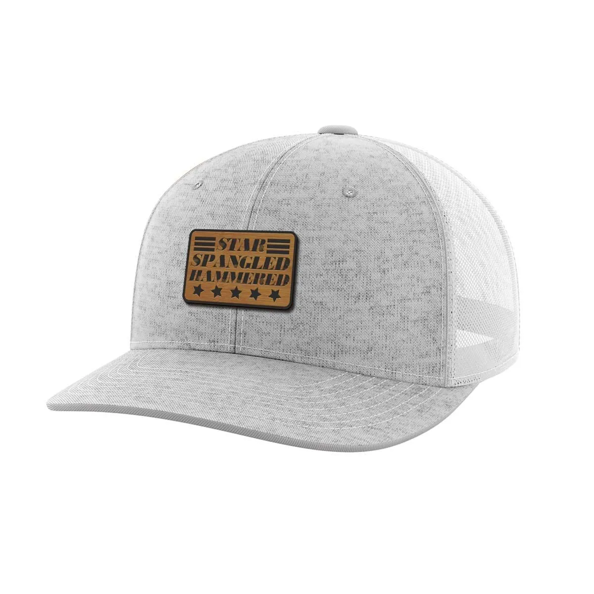 Star Spangled Hammered Bamboo Patch Hat