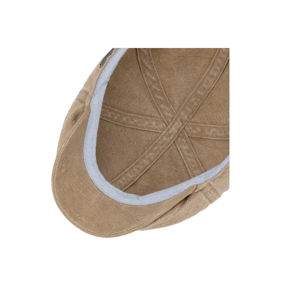 Stetson - Castleford Duck Cap - Sixpence/Flat Cap - Beige/Mottled