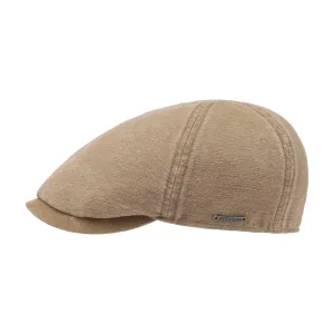 Stetson - Castleford Duck Cap - Sixpence/Flat Cap - Beige/Mottled