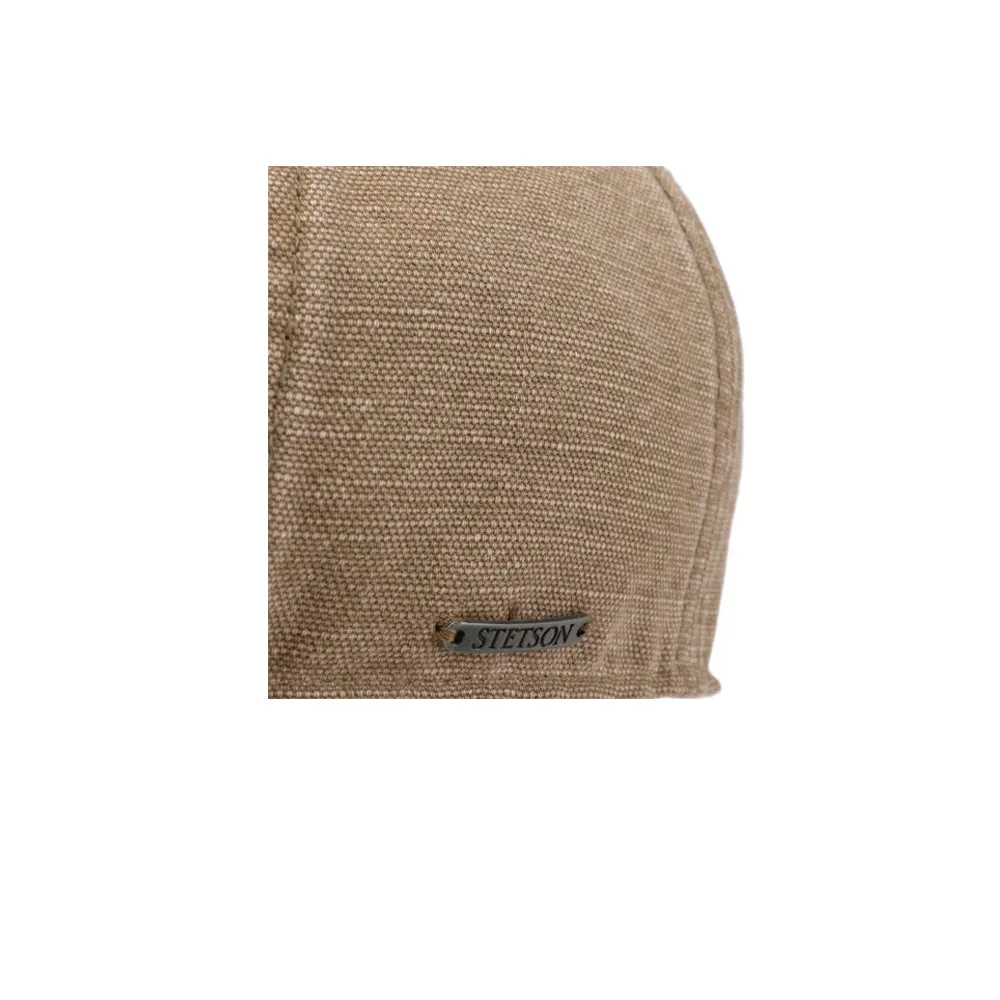 Stetson - Castleford Duck Cap - Sixpence/Flat Cap - Beige/Mottled