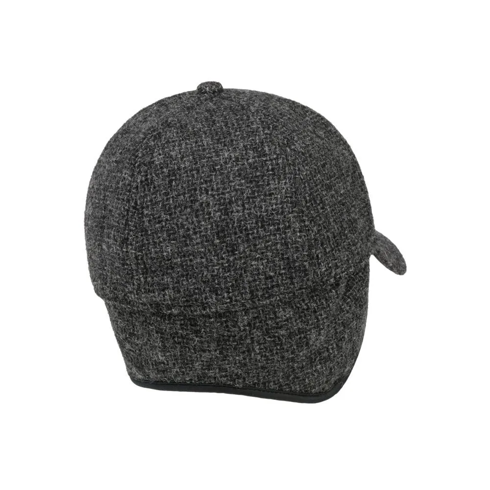 Stetson - Vilson Wool Cap With Ear Flaps - Flexfit - Anthracite Grey