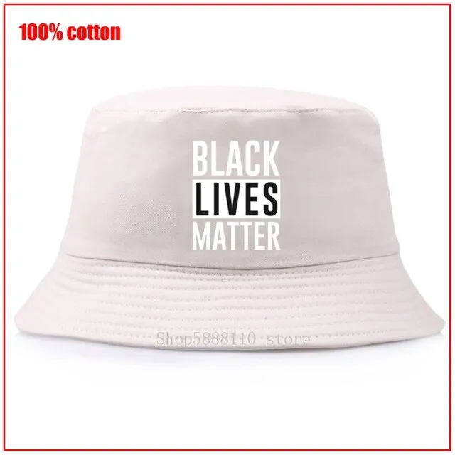 Summer bucket hat for men women George Floyd - Black Lives Matter fisherman hat Adult panama bob hat funny hat for girl boy