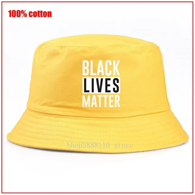 Summer bucket hat for men women George Floyd - Black Lives Matter fisherman hat Adult panama bob hat funny hat for girl boy