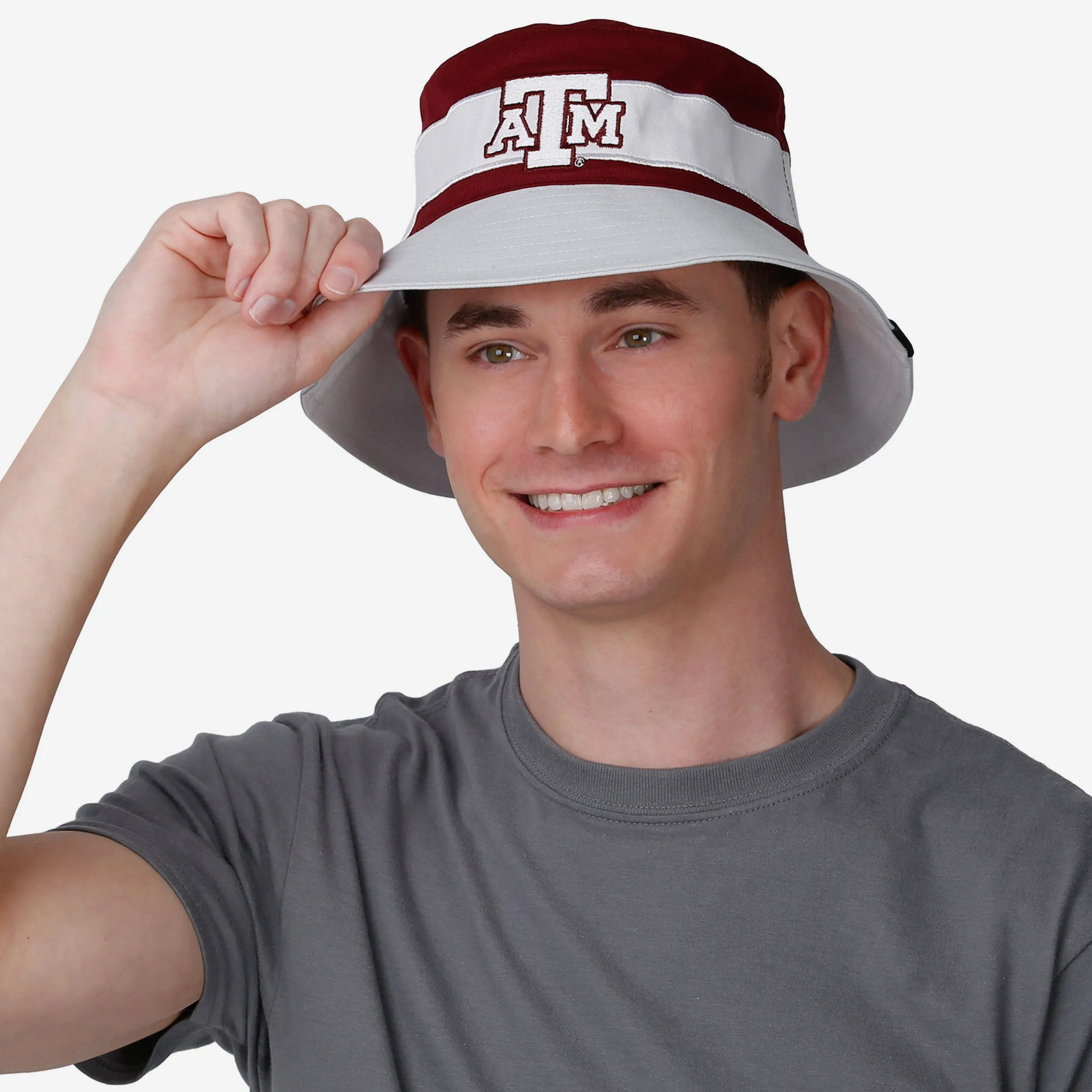 Texas A&M Aggies Team Stripe Bucket Hat