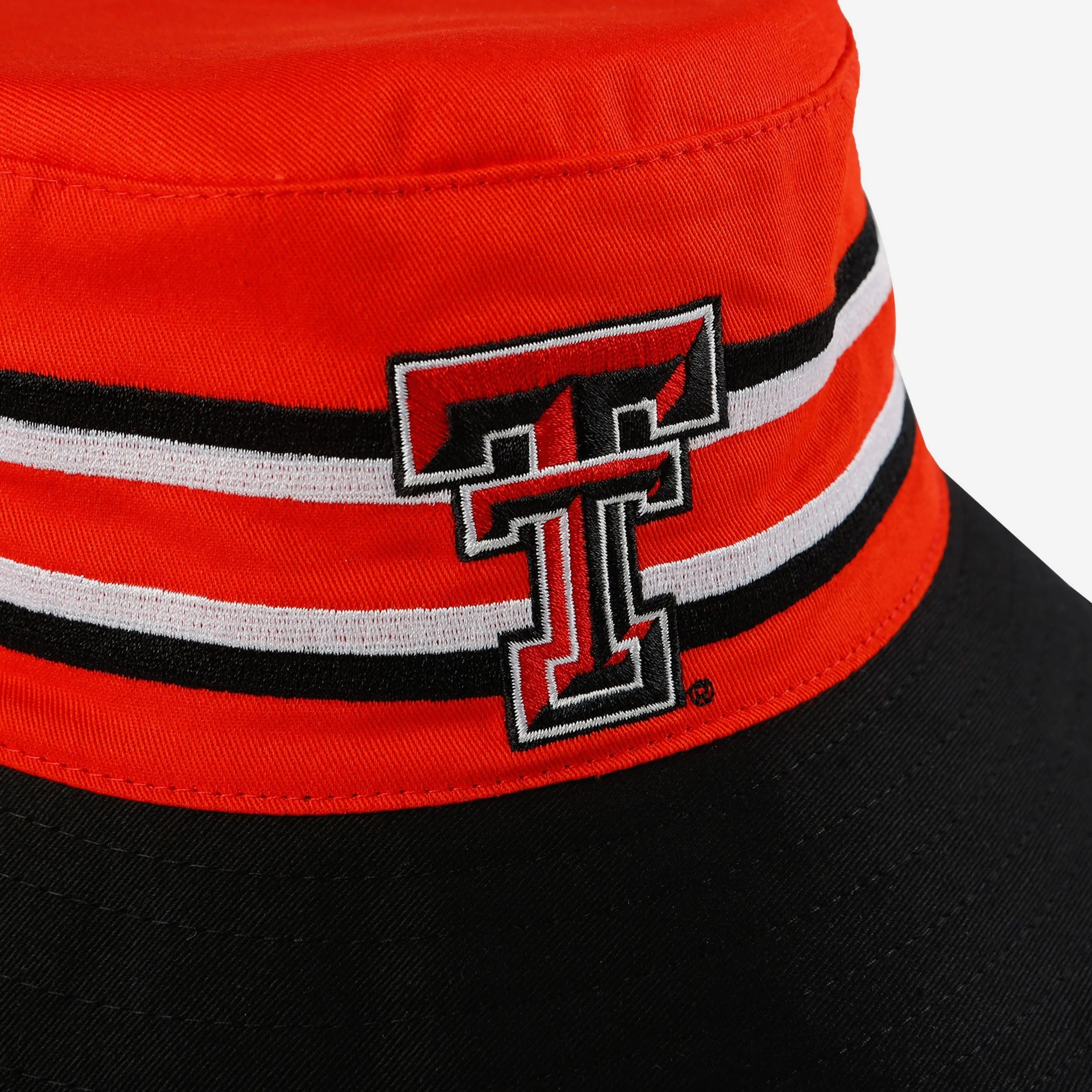 Texas Tech Red Raiders Team Stripe Bucket Hat