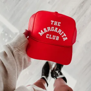 The Margarita Club Red Trucker Hat