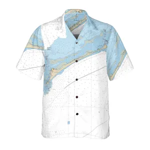 The Ocracoke Island Coconut Button Camp Shirt