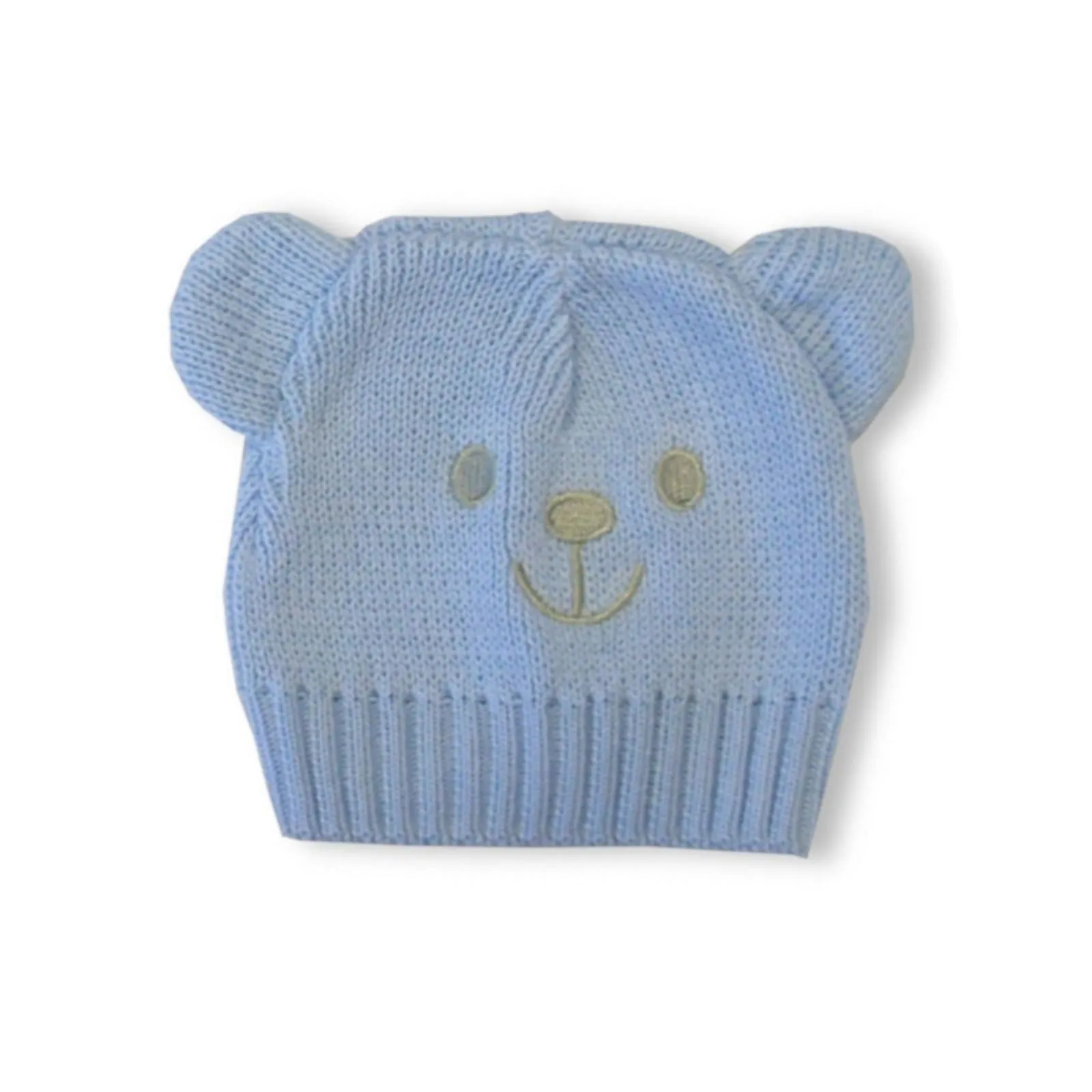 Tiny Baby Knitted Teddy Hat