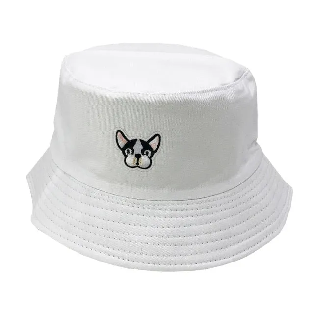 Unisex Embroidered Alien Foldable Bucket Hat Beach Sun Hat Street Headwear Fisherman Outdoor Cap Men and Woman Hat