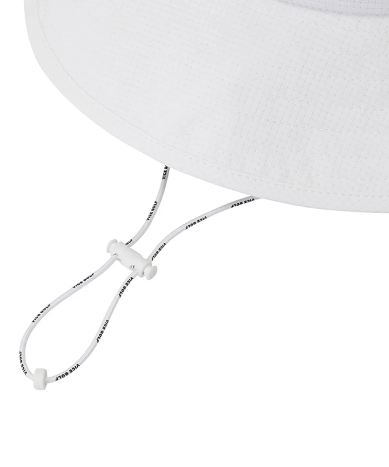 Vice Golf Atelier Embrace Safari Bucket Hat - White