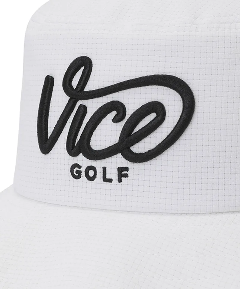 Vice Golf Atelier Embrace Safari Bucket Hat - White