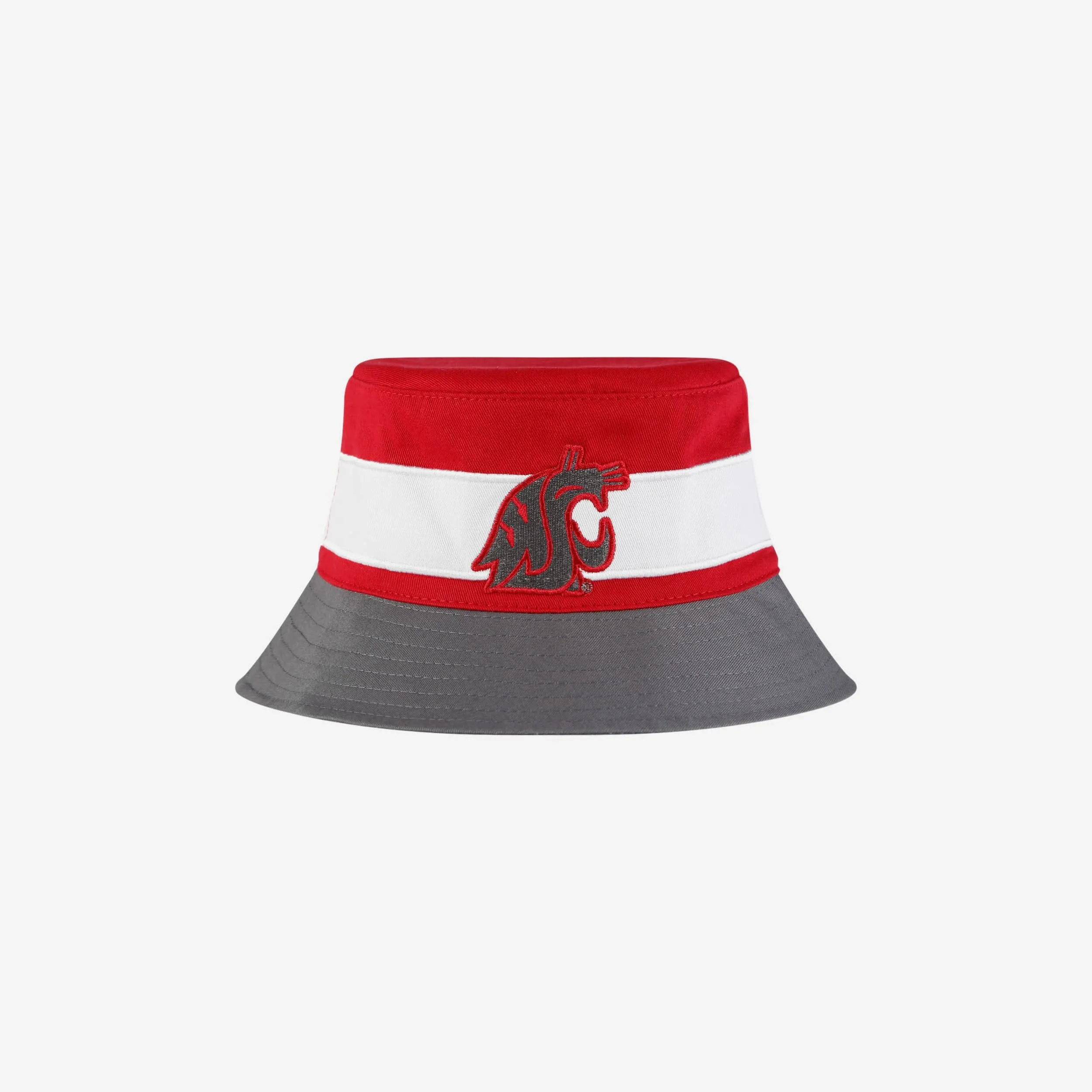 Washington State Cougars Team Stripe Bucket Hat