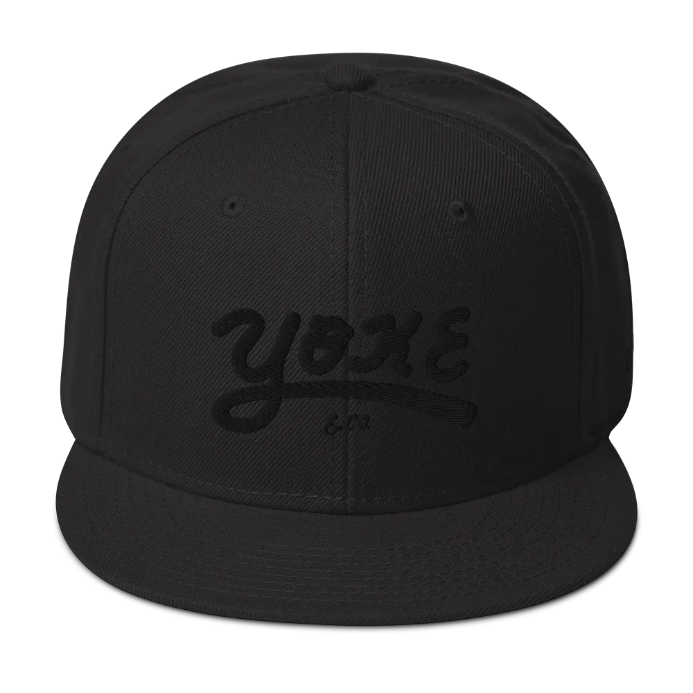 Yoke & Co. 3D Snapback Hat